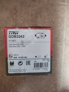 TRW GDB3242 Zestaw klocków hamulcowych TOYOTA