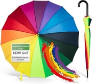 Parasol tęczowy 100 cm wiatroszczelny XXL