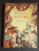 Ignacy Krasicki SATYRY 1952 ilustracje J.M.SZANCER