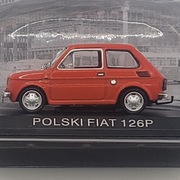 Model Fiat 126P skala 1:43