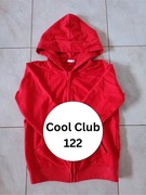 Czerwona bluza z kapturem Cool Club by Smyk 122