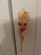 ZAWIESZKA "GOŁA BABA" AUTO PRL FIAT, FSO ,POLONEZ,OZDOBA  NA LUSTERKO 