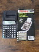Kalkulator drukujący Sigma HR41 + pudełko – sprawny