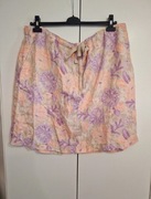 Marks&Spencer spódnica w kwiaty 100% len 50