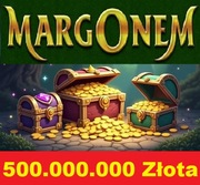 MARGONEM GORDION GOLD 500M 500.000.000 ZŁOTA GOLDA ZŁOTO PUBLICZNY SERWER