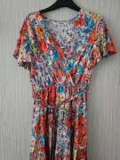 Letnia sukienka w kwiaty M/L