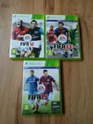 Zestaw gier z serii FIFA na Xbox 360