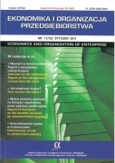 Ekonomika i organizacja przedsiębiorstwa. Nr 1(732) styczeń 2011
