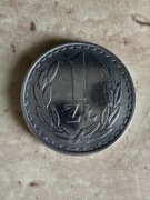 Moneta 1zł z 1982 stan bdb 