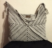 Duża Torebka Damska na ramię Shopperka SQUARE