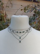 Naszyjnik handmade-stal chirurgiczna 