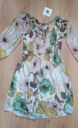 Sukienka w kwiaty zwiewna 38 40 nowa