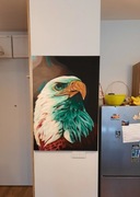 Obraz akryl 70cm x 100cm orzeł 