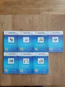 Zestaw 7 Podręczników do nauki certyfikatu  ECDL 