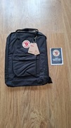 Czarny plecak Fjallraven.