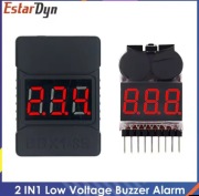 Tester Napiecia Lipo Alarm Buzzer 1-8s Miernik