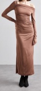 sukienka wieczorowa helmut lang str luster jsy 2