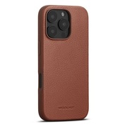 WOOLNUT Skórzane Etui iPhone 16 Pro Max - Cognac Koniakowy