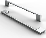 Uchwyty Meblowe Szafkowe ze Stali Nierdzewnej - srebrna - 5 sztuk 