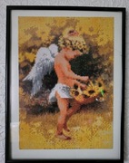 Aniołek haft diamentowy 