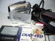 CANON DC 100E - zapis na płytach DVD, stan BDB, Polskie Menu, Japan