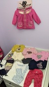 Ubranka dziewczęce rozm do 92 pakiet ok.7 kg