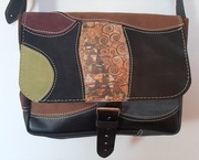 ANTON Torba skórzana, Gustaw Klimt, Drzewo Życia