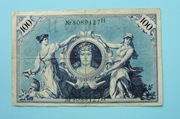 Niemcy 100 marek 1908