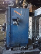 Piec sprawny do ogrzewania szklarni węgiel słoma itp