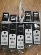 Tusz HP 655 XL w kolorze czarnym. 