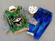 Cieply komplet Sowa 98cm