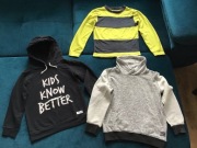 Zestaw 3 szt. bluz / sweterków w stanie bardzo dobrym, rozm. 116