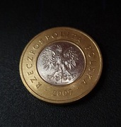 Moneta 2 zł z 2009 roku obiegowa 2zl złote 2009r rok obiegowe 