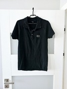 Czarna koszulka polo Born Rich s 36