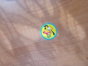 Karta żeton papierowa papierowy Kaczor Donald Pluto Disney znaczek