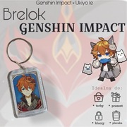 Brelok z anime gry Genshin Impact do wyboru Snezhnaya Arlecchino Doctor
