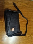 Torebka podłużna mała z paskiem karla skóra 