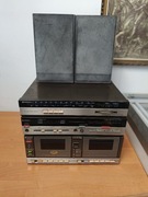 Wieza stereo Hitachi lata 70/80 tuner wzmacniacz podwojny magnetofon kaseta
