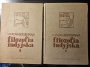 S. Radhakrishnan. Filozofia Indyjska. Pax 1958, tom 1 i 2