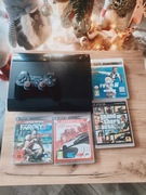 PS3 Super Slim + oryginalny pad + 4 gry | FiFA 19 PL, GTA 5 NFS  P