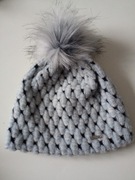 Broel czapka dziewczęca zimowa wełna r 51cm