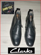 wysokie buty CLARKS Gore Tex 42 trzewiki sztyblety loake crockett skóra gtx