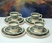 - Villeroy & Boch - Burgenland - Zielony - Zestaw śniadaniowy - 4 sztuki