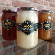 MIÓD WIOSENNY wielokwiatowy 2024 z własnej pasieki Słowiańskie Dary