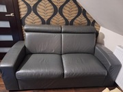 Skórzana sofa Helvetia - 2-osobowa