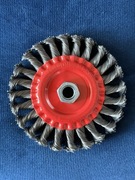 Szczotka na szlifierkę m14 125mm drut 0,5mm 11000obr