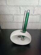 Biały porcelanowy pojemnik na długopisy/ołówki/kredki