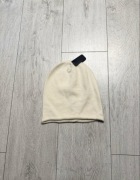 Czapka damska kremowa nowa