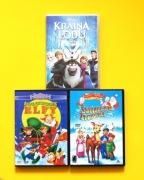 Kraina lodu + 2 świąteczne bajki (DVD)