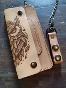 Portfel Skórzany Truck Wallet Sowa Chopek z Lasu